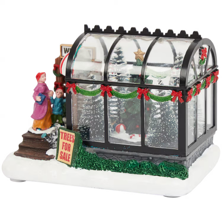 La Serra - Accessorio per Villaggio di Natale con Luci LED