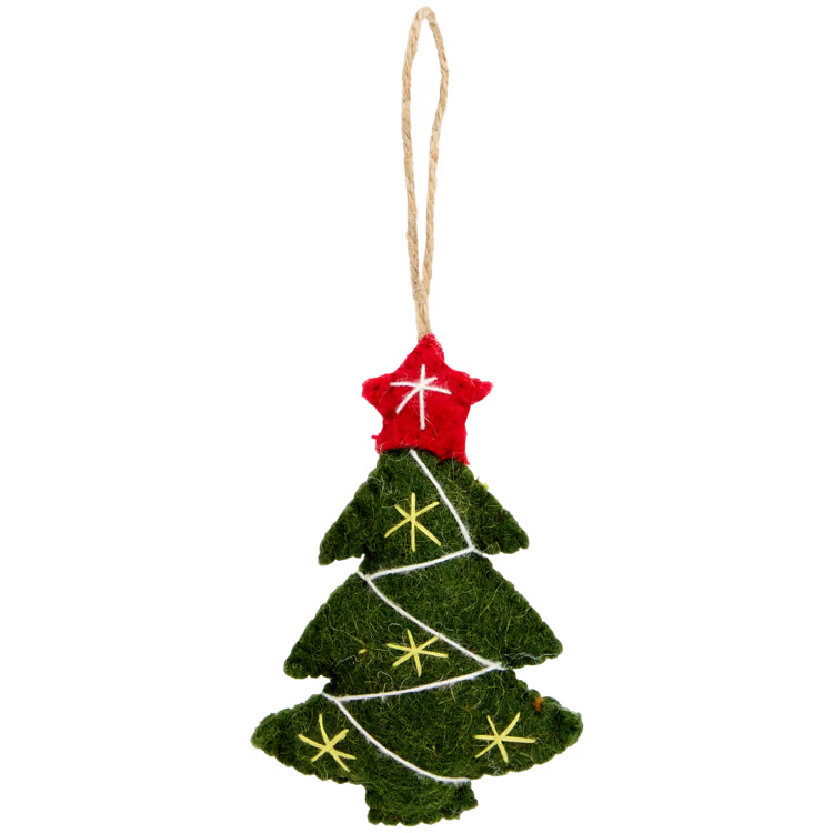 Albero di Natale - Addobbo Natalizio in Feltro