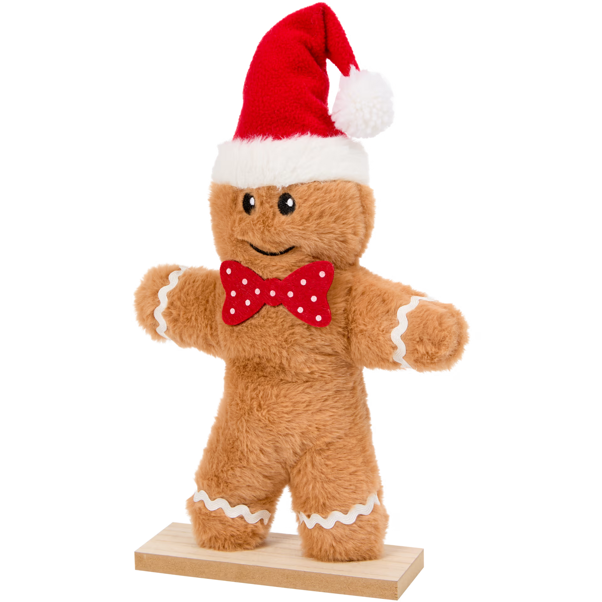 Omino di Pan di Zenzero - Figura Natalizia in tessuto morbido