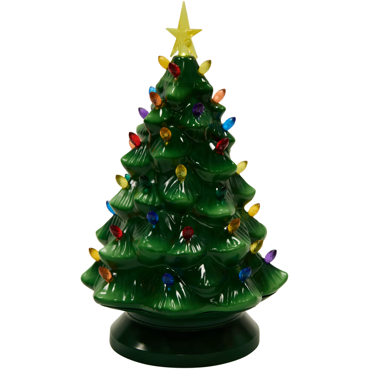 Albero di Natale Grande Luminoso - Stile Vintage