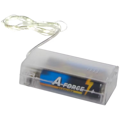 Mini Luci Natalizie a LED - Catena da 20 Luci Bianco Caldo