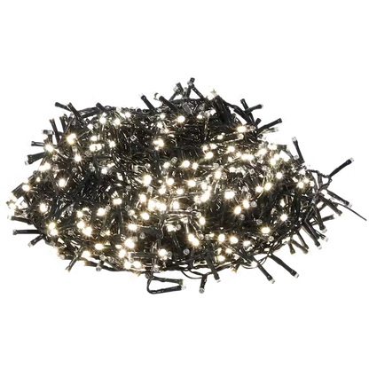 Luci Natalizie a LED (L) - Catena da 1000 Luci Bianco Caldo