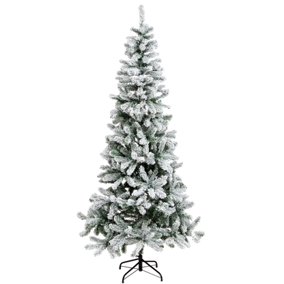 Albero di Natale innevato - 210 cm