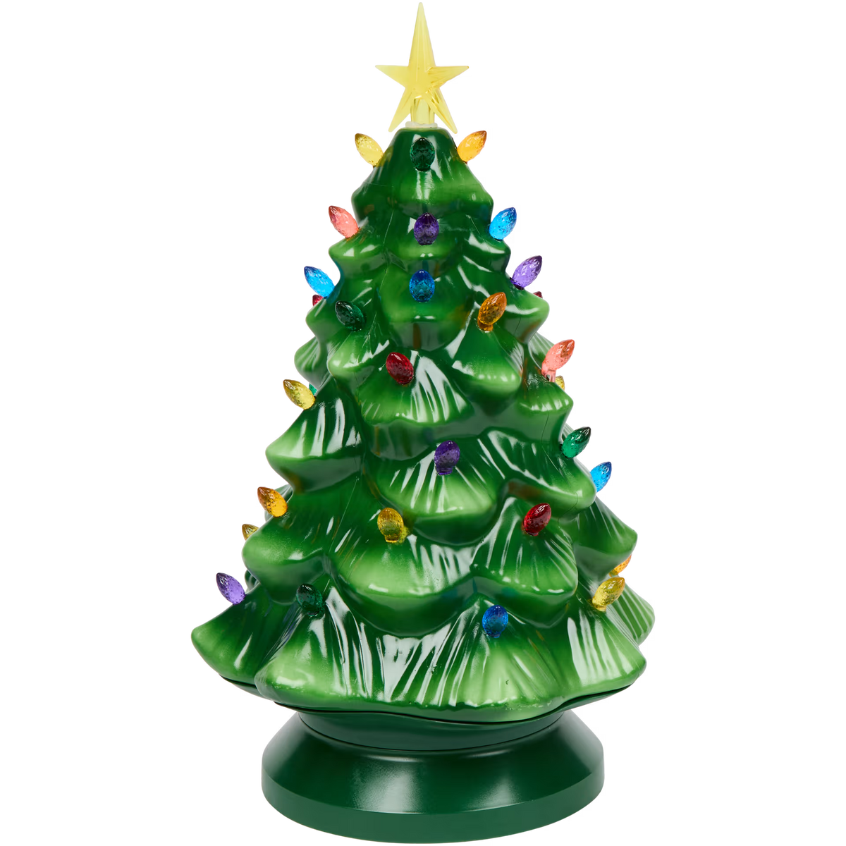 Albero di Natale Grande Luminoso - Stile Vintage