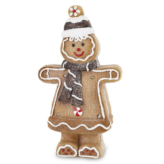 Omino di Pan di Zenzero - Figura Natalizia con luci LED