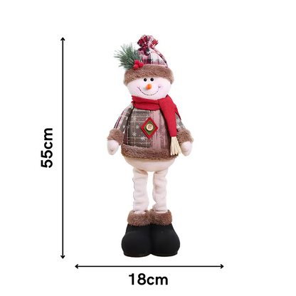 Pupazzo di Neve - Figura Natalizia Telescopica