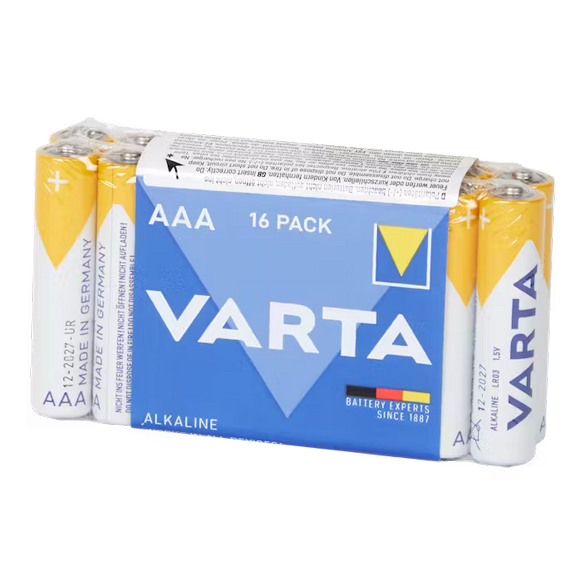 Batterie AAA Varta - 16 pezzi