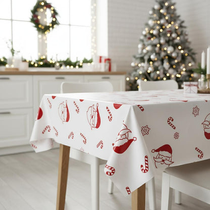 Tovaglia Natalizia in Plastica - Babbo Natale
