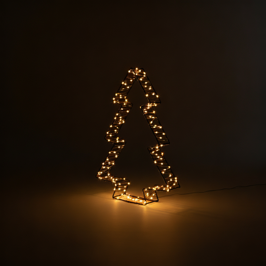 Sagoma Natalizia 3D Luminosa - Albero di Natale