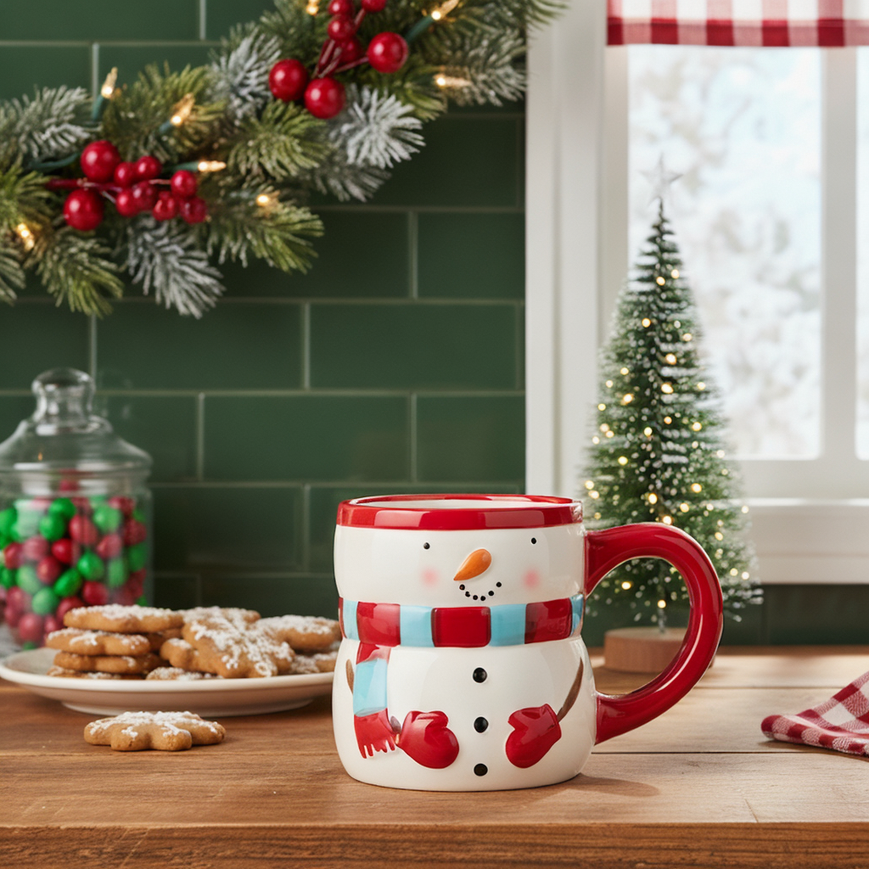 Tazza Natalizia - Pupazzo di Neve